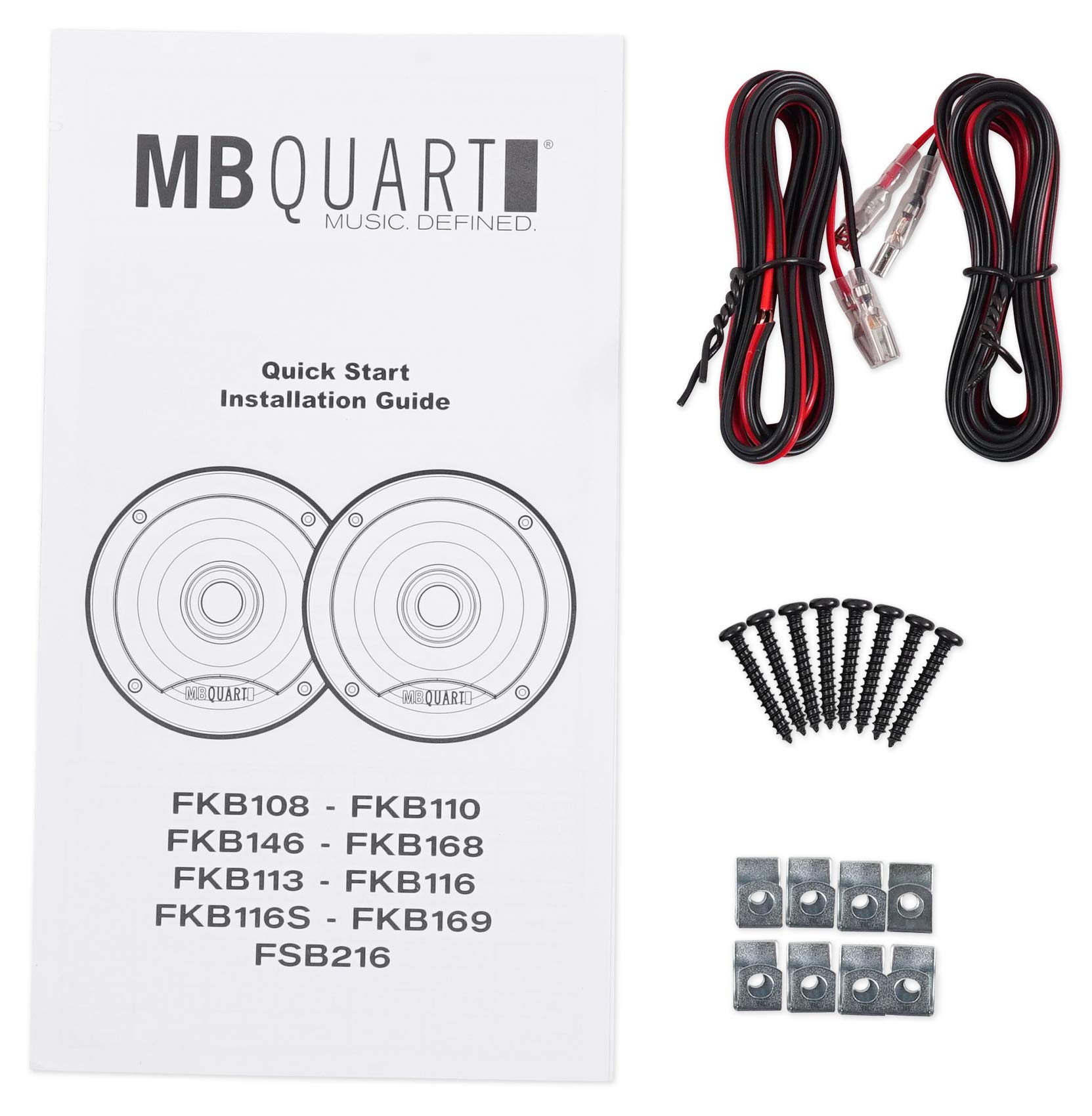 MBクオート　スピーカー Amazon.co.jp: MB クォート (4) FKB108 3.5インチ 140ワット カー